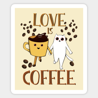 Coffee love Magnet